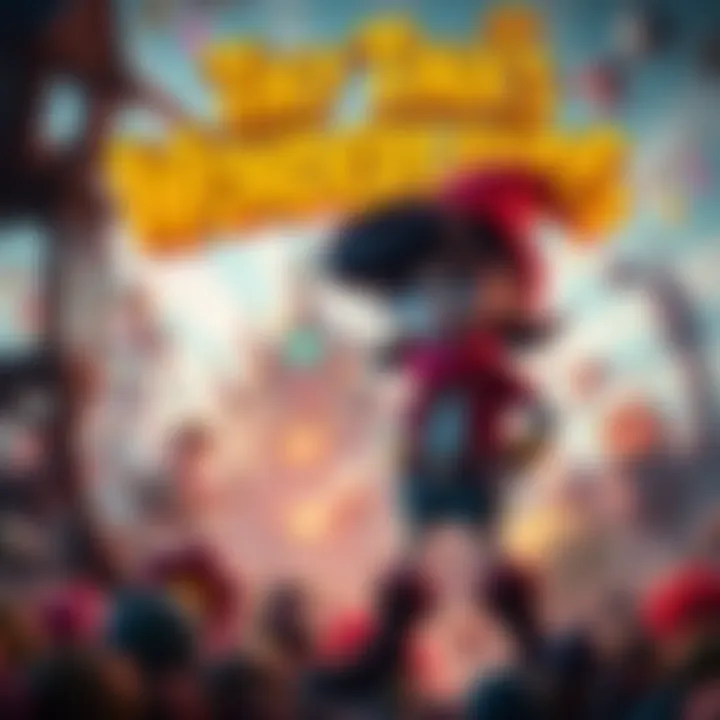 A character from Tiny Tina's Wonderlands stands in a chaotic environment filled with fantasy elements, showcasing mixed reactions among players.