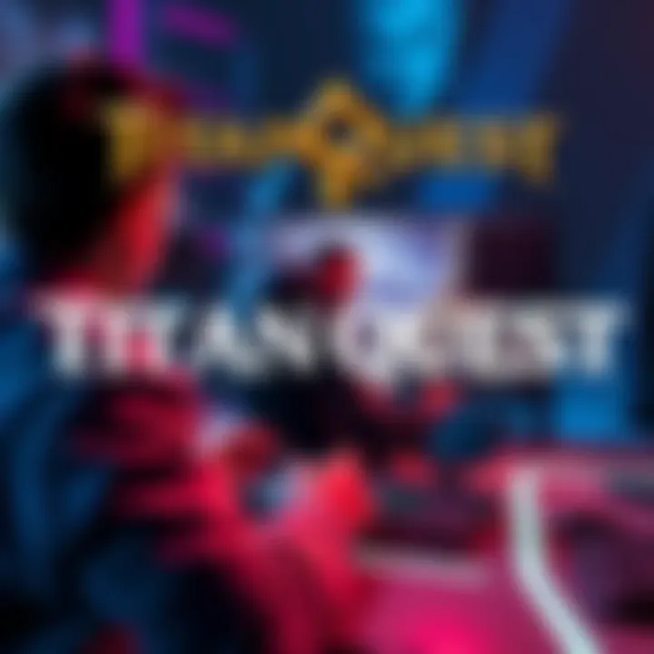 Player testing Titan Quest 2 on a Steam Deck, adjusting graphics settings for optimal performance