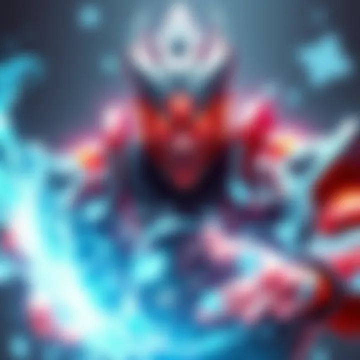 A Titan character showcasing Stasis abilities, surrounded by frost effects and glowing armor mods.