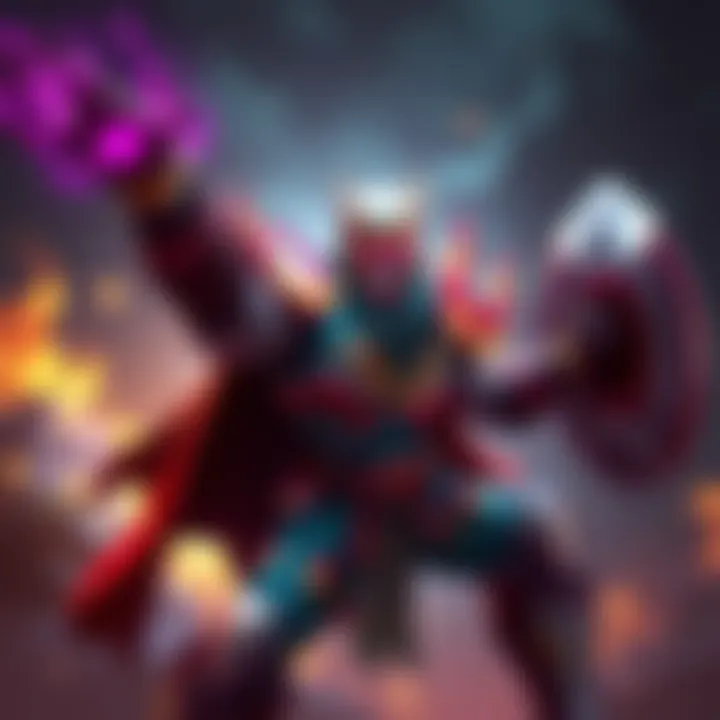 A Titan character named Tone stands ready for battle, showcasing its strong fire rate and shield wall features.