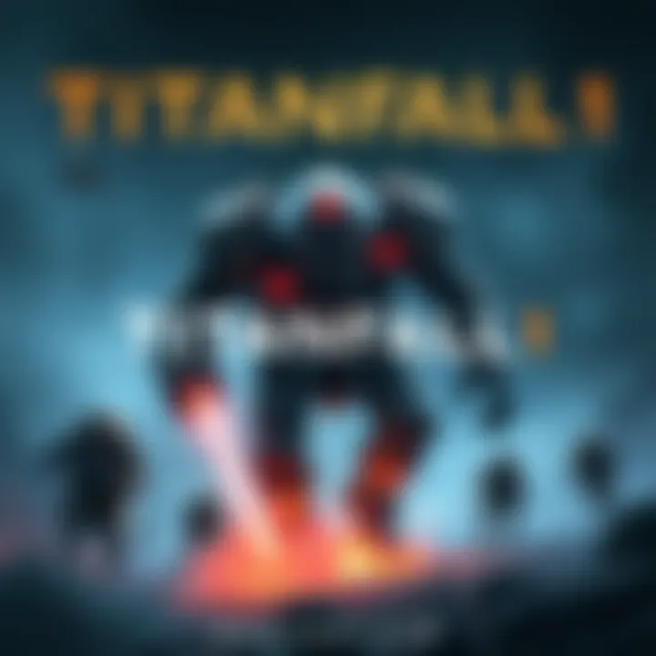 Titanfall 1 Game Cover Cover art for Titanfall 1 showing action-packed gameplay with mechs and soldiers