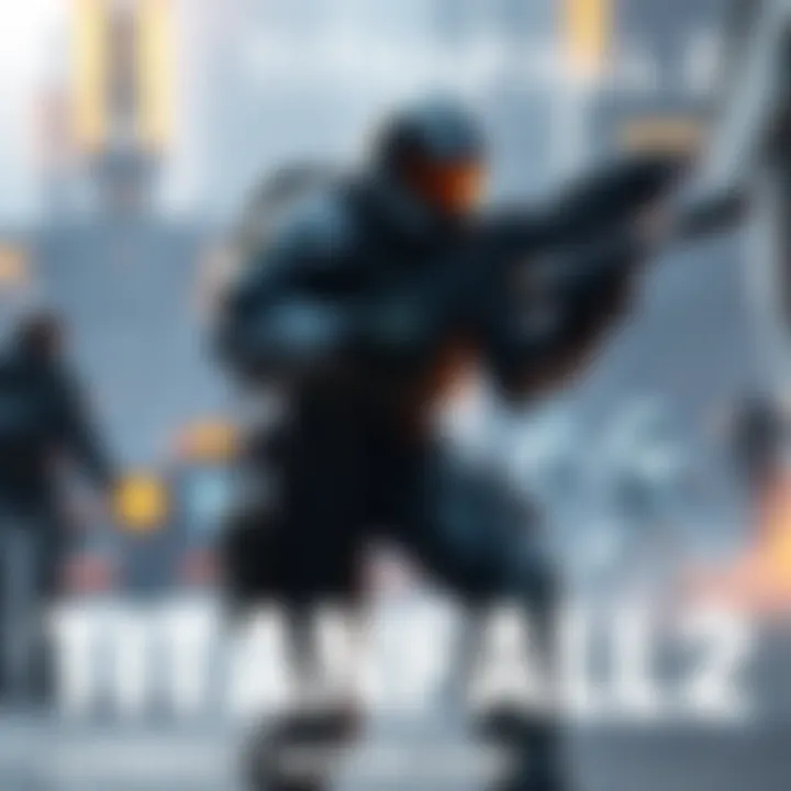 A player in Titanfall 2 demonstrating their loadout with the Volt and B3 Wingman weapons, ready for battle in a futuristic environment.