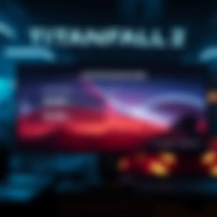 Titanfall 2 Player Matchmaking Screen A screenshot showing a matchmaking screen in Titanfall 2 with long wait times displayed, indicating few players online.