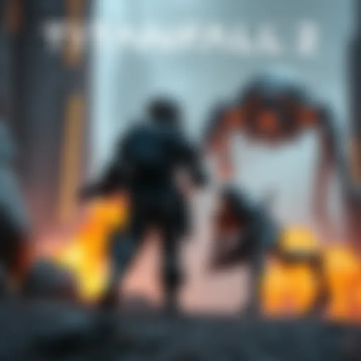 Titanfall 2 Single Player Campaign A scene from Titanfall 2 showing a pilot fighting alongside a robotic companion in a futuristic setting