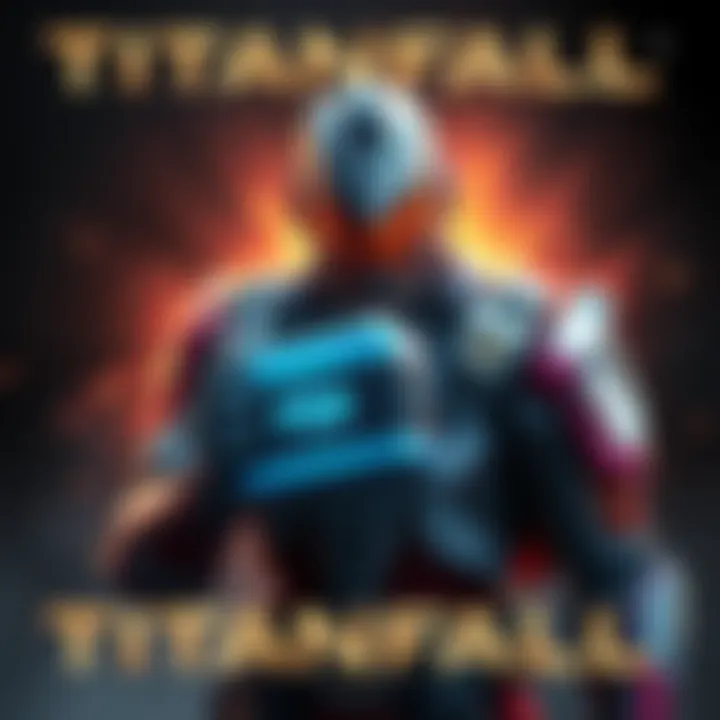 A character from Titanfall holding a battery, symbolizing the connection between power and authority in the game, reflecting themes of dependence and leadership.