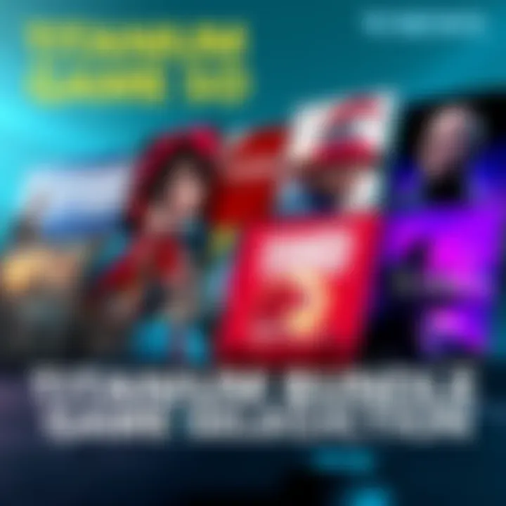 Titanium Bundle Game Selection A selection of popular game covers including Vampire Hunters and Laika: Aged Through Blood, showcasing the Titanium Bundle for Winter 2025.