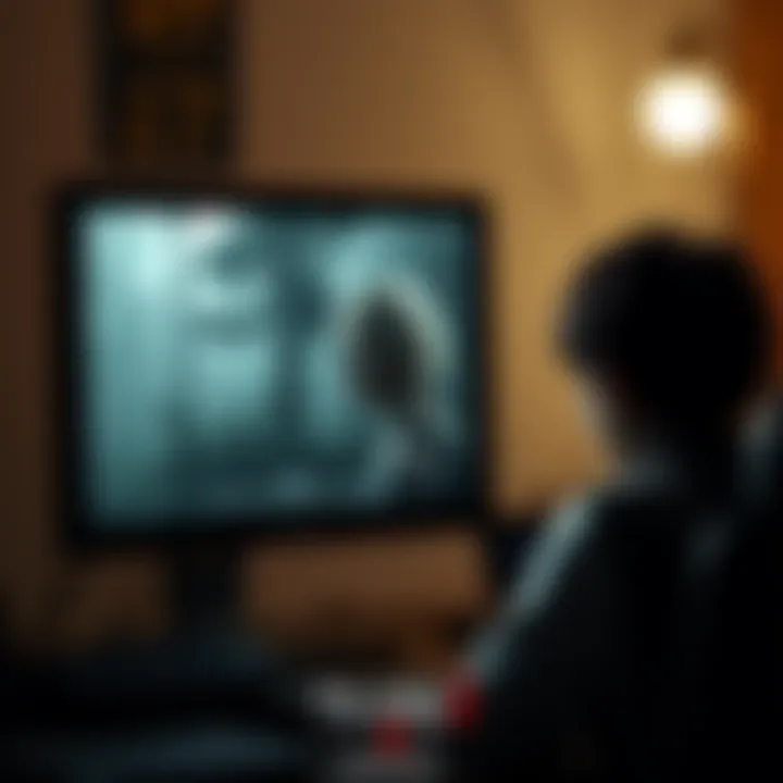 A player looking frustrated at a computer screen displaying low-quality graphics in TLOU 2 Remastered, settings maxed out