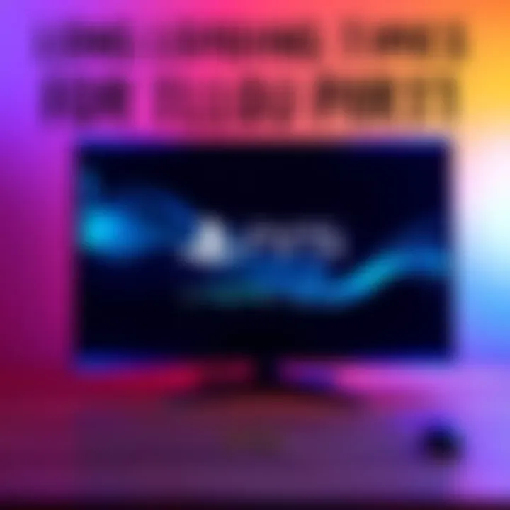 A loading screen showing TLOU Part 1 logo on a PS5 console with a long loading time indicator