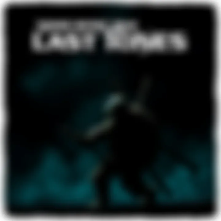 A dramatic teaser image for Teenage Mutant Ninja Turtles: The Last Ronin featuring a dark background and a lone turtle silhouette holding a weapon, representing new adventures and darker themes.