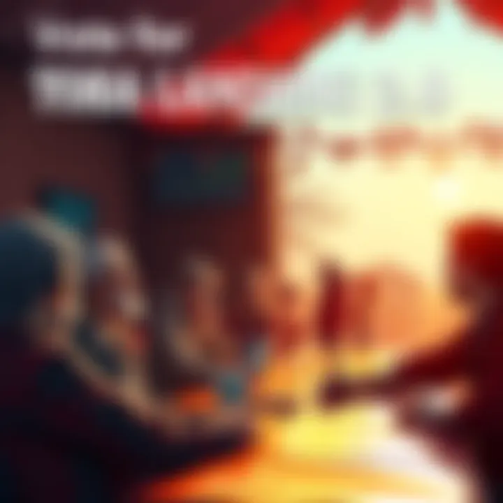 A community meeting with people discussing Toba Landing 2.0 choices and options