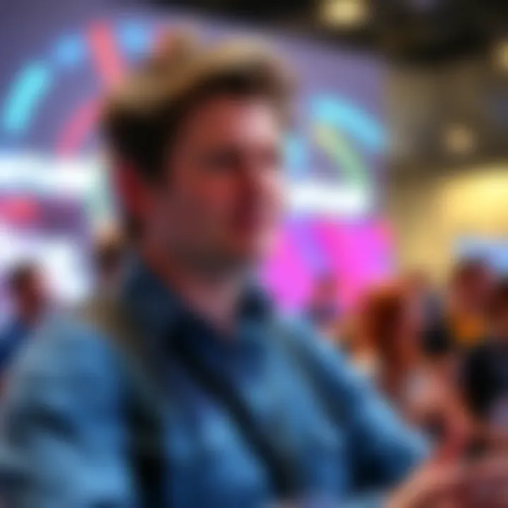 Todd Howard talking about DLSS 5 technology at a gaming conference, illustrating advanced graphics details.