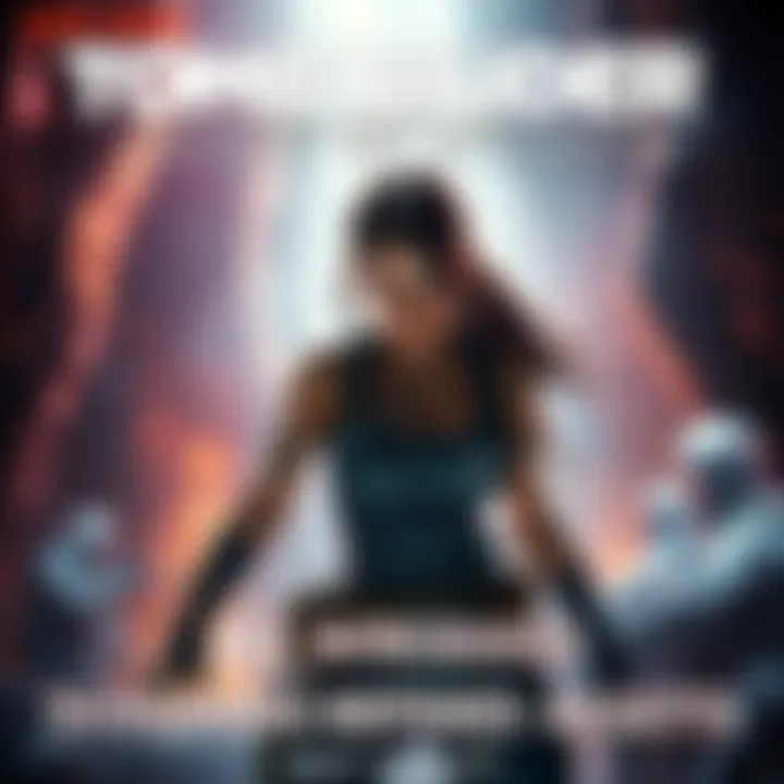 A character from Tomb Raider: Legacy Of Atlantis with advanced AI features in a vibrant game setting
