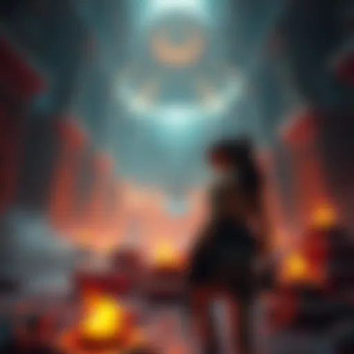 A character from Tomb Raider: Legacy of Atlantis exploring an ancient temple filled with AI-assisted designs and artifacts.