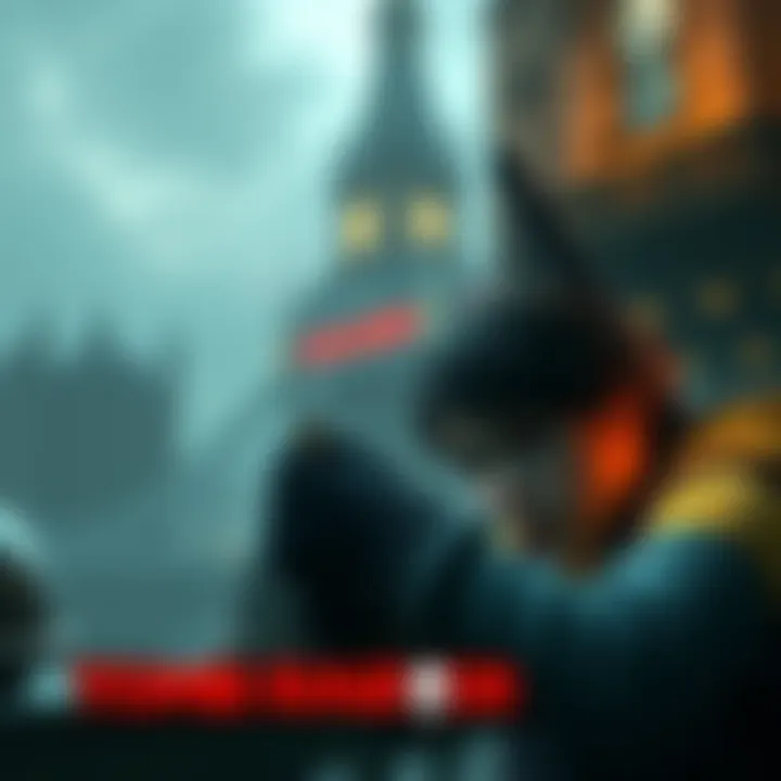 Gamer exploring a detailed London level in Tomb Raider 3, showcasing unique challenges and atmosphere.