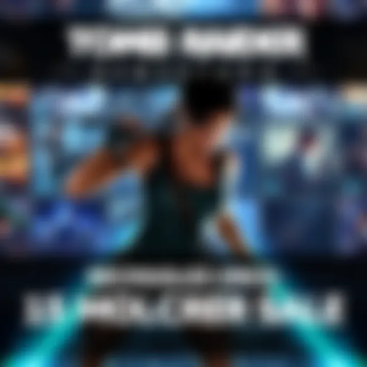 Tomb Raider I-VI remastered games on discount display