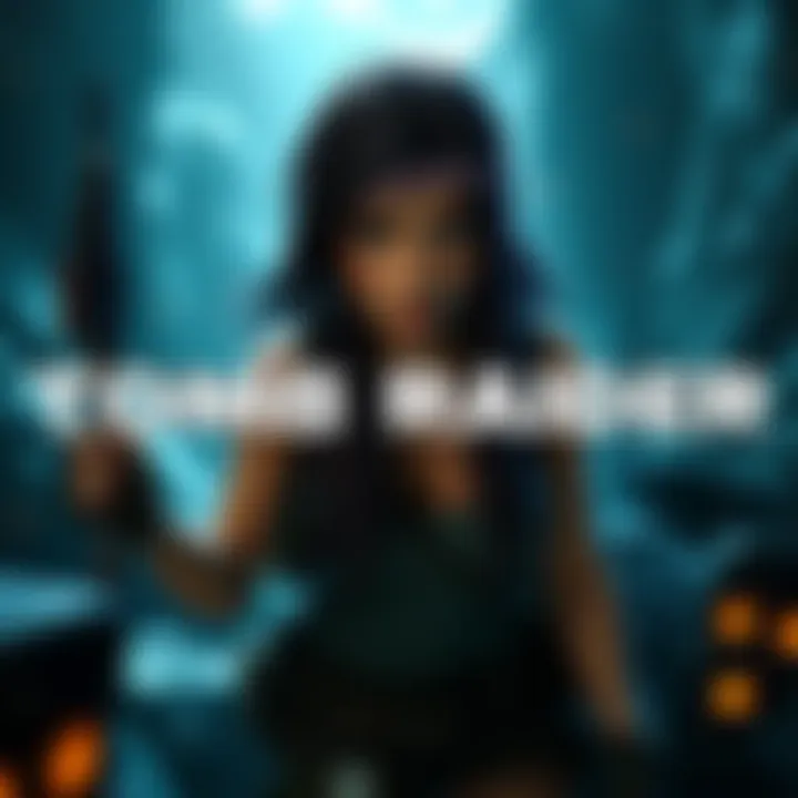 A screenshot showing bugs in the remastered Tomb Raider game, including animation glitches and inventory problems.