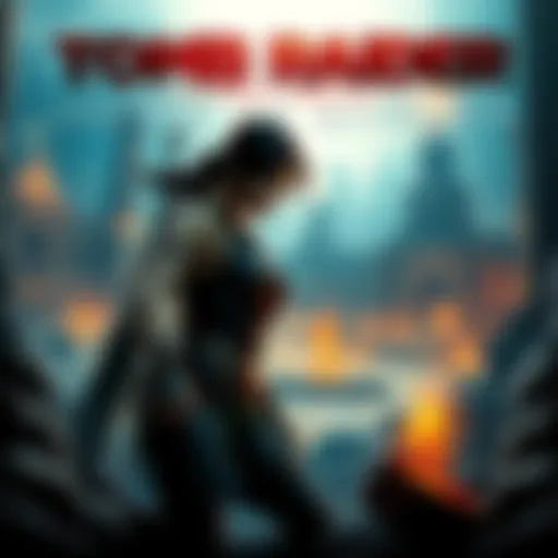 Cover art of Tomb Raider: Legacy of Atlantis featuring Lara Croft exploring an ancient underwater city with ruins and treasure