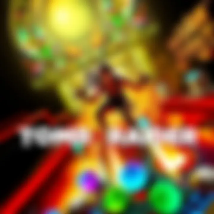 Tomb Raider Pinball Launch A vibrant scene from the Tomb Raider Pinball game featuring dynamic action and classic pinball elements