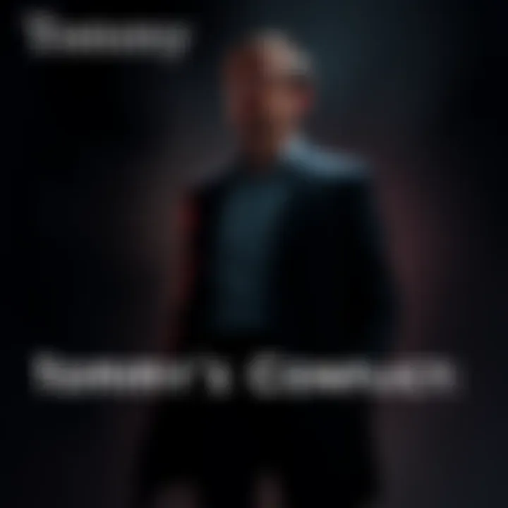 Tommy stands in a tense moment, showing his inner struggle between loyalty and judgment, with a backdrop of dark shadows symbolizing his hypocrisy.