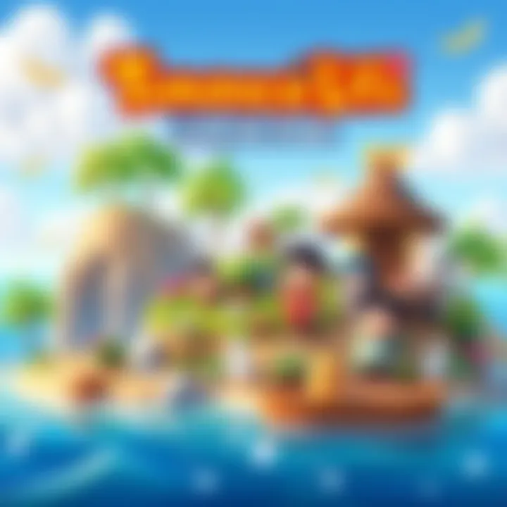 Cover art for Tomodachi Life™: Living the Dream featuring colorful characters and a vibrant island setting