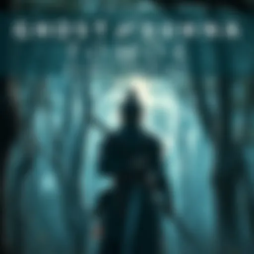 Character Tomoe stands in a forest setting, looking conflicted with a sword in hand.