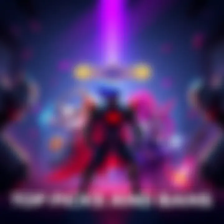 Top ADC and Mid Champions A competitive gaming scene showing ADC and mid lane champions with highlighted picks and bans