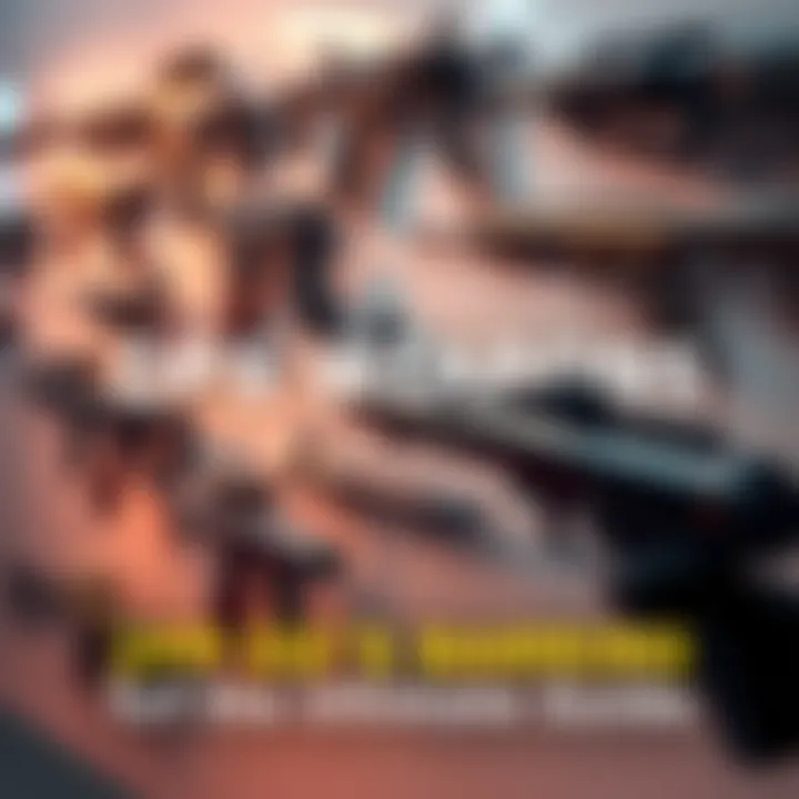 A display of various high-performance weapons designed for single target damage, showcasing their features and effectiveness in combat.