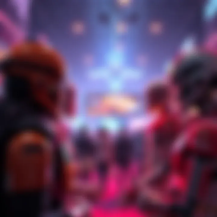 People discussing their favorite droids and sharing opinions in a vibrant forum setting.