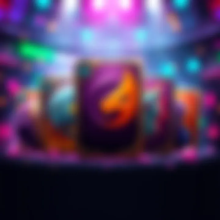 A visual representation of the five most popular custom cards with a colorful background that highlights their designs.