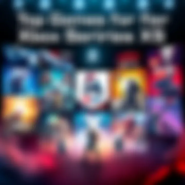 Top Games for Xbox Series XS A collection of popular game covers for Xbox Series XS showcasing diverse genres and gameplay styles.