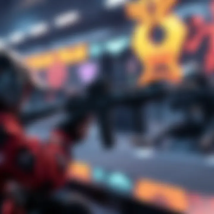 The Destroyer and Bully SMG showcased in a competitive gaming setting with players strategizing around them