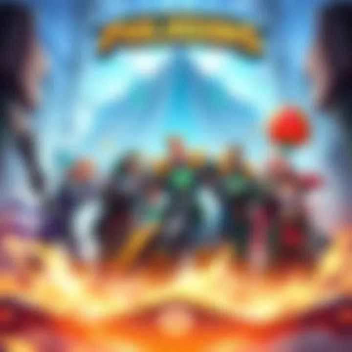 A group of support champions in Paladins ready to heal their teammates during a battle