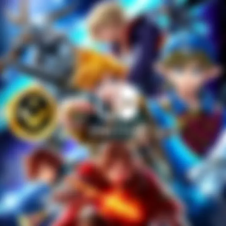 Collage of characters from popular JRPGs like Xenoblade Chronicles and Dragon Quest on Nintendo Switch