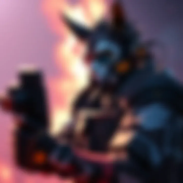 A skilled player showcasing Loba's abilities in Apex Legends during a match