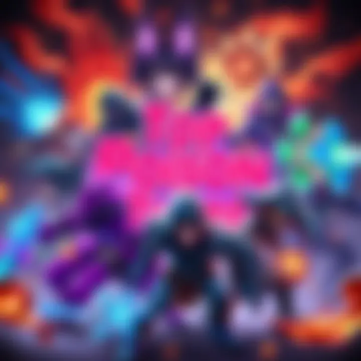 A collection of various poison type characters showcasing their abilities and effects in a game setting