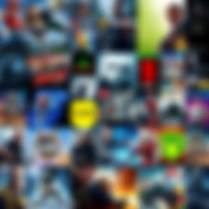 A colorful collage showing various video game covers, highlighting easy to difficult games for players on hard mode.