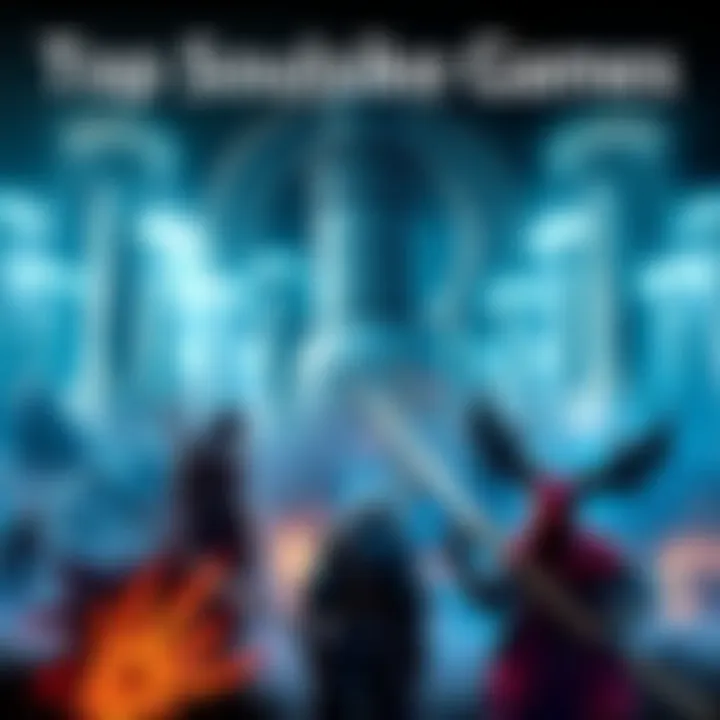 A collage of characters and settings from Sekiro, Bloodborne, and Elden Ring, showcasing their unique styles and atmospheres.