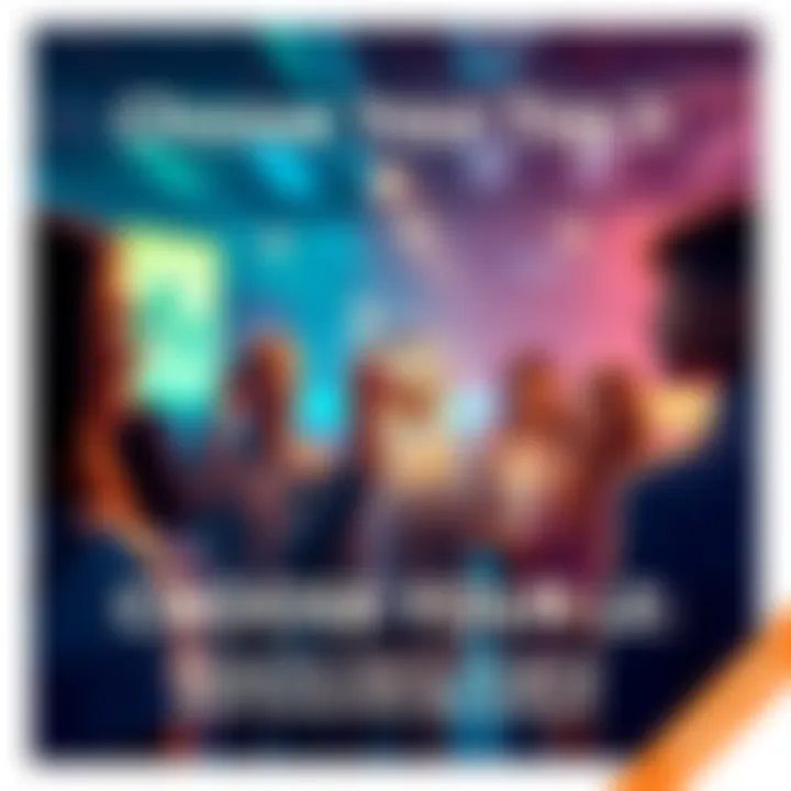 People choosing their favorite three items from a list