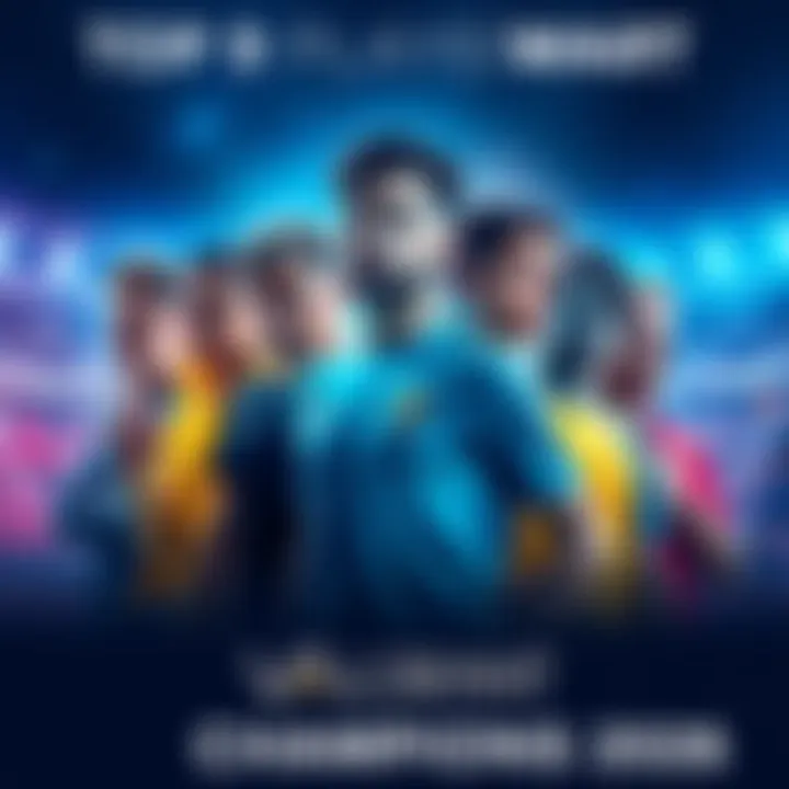 A group of nine standout VALORANT players, each with a unique look representing their teams, ready for the upcoming tournament