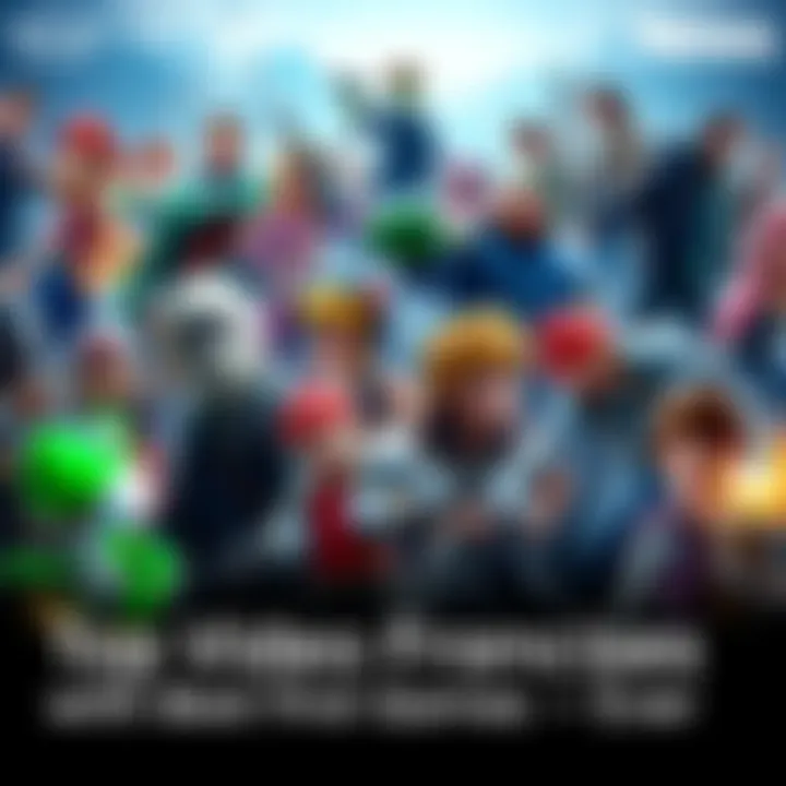 A collage of iconic video game characters from popular franchises like Yoshi's Island and The Last of Us, showcasing their first games