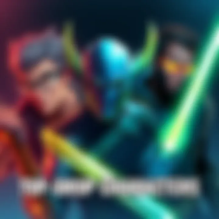Illustration showing Merlin, Sam Wilson, and Surge as top 2-drop gaming characters