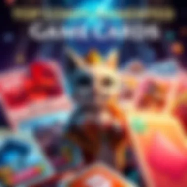 An assortment of popular game cards including Kitty's variant, showcasing the favorites among players.