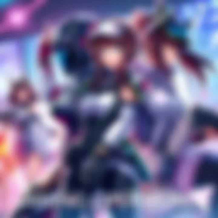 A group of popular female gaming operators, including JÄGER and Hibana, shown in action poses, highlighting their unique designs and abilities.