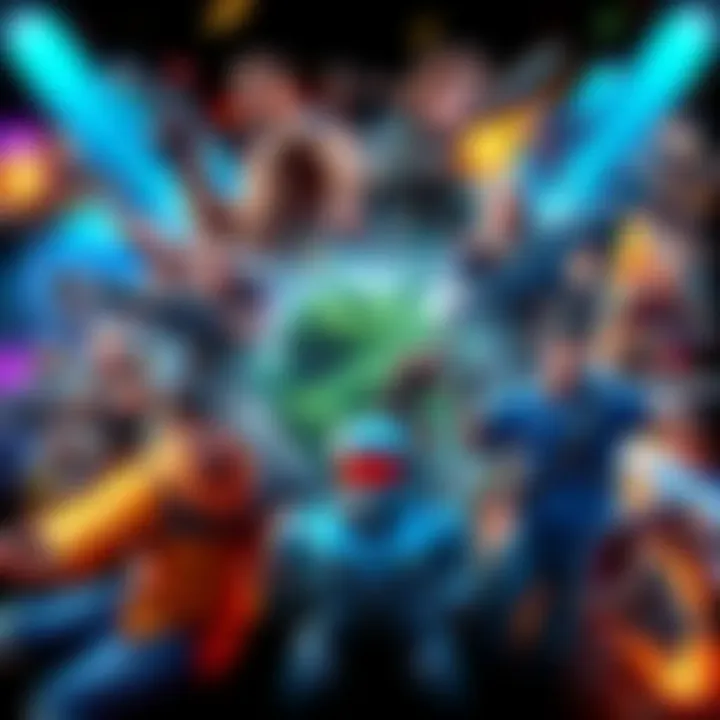 Top Game Series on Steam A collage of popular game characters and scenes from various game series on Steam, showcasing action and adventure, with a vibrant gaming atmosphere.