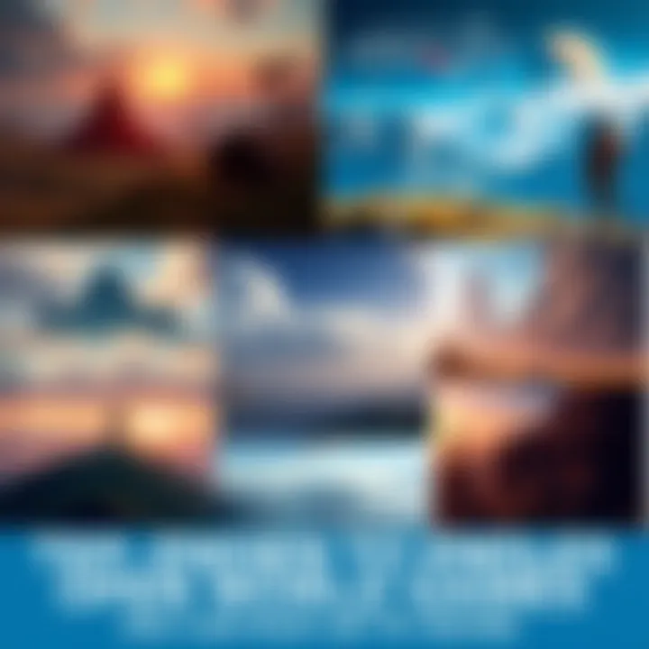 A collage of popular open world games featuring landscapes from Kenshi, No Man's Sky, and Satisfactory, showcasing immersive environments and gameplay scenes.