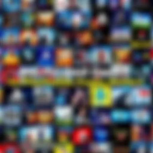 A colorful display of various PlayStation game covers showing a mix of classic and new titles, highlighting the excitement of trophy hunting.