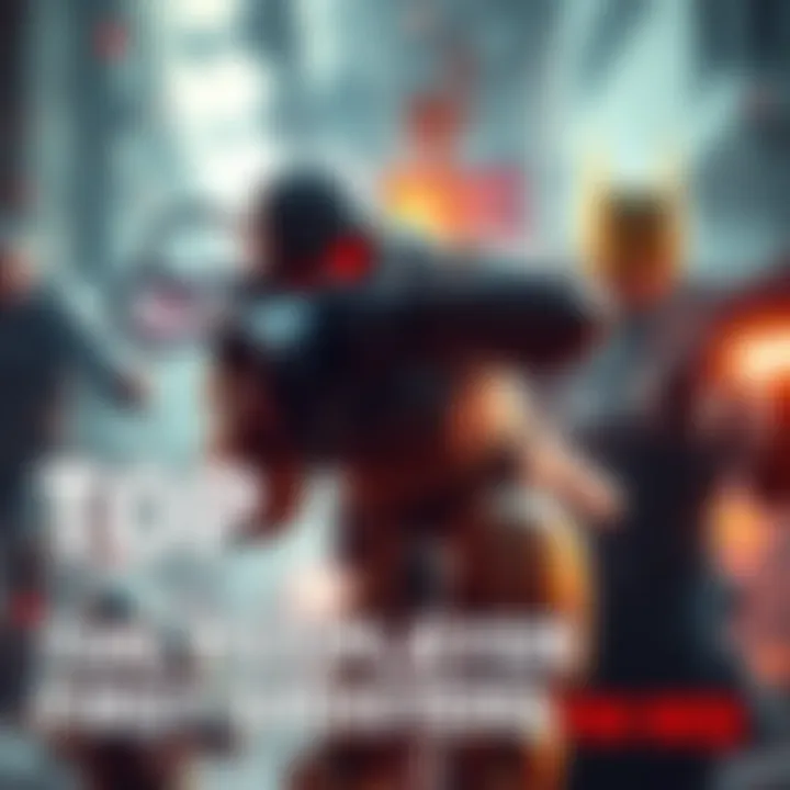 A collection of PS5 game covers featuring Doom and Wolfenstein 2, showcasing intense action and vibrant graphics