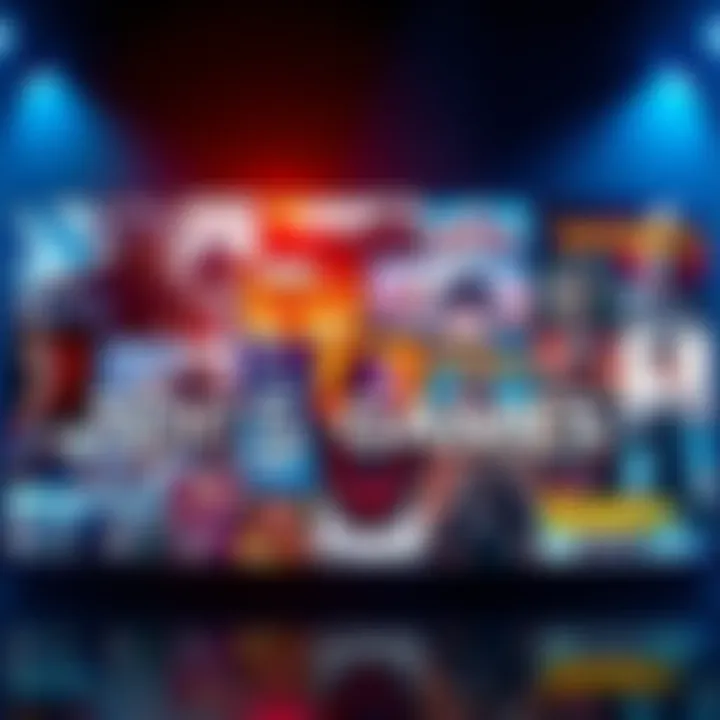 An eye-catching graphic showcasing popular PS5 game covers, inviting players to share their favorite titles.