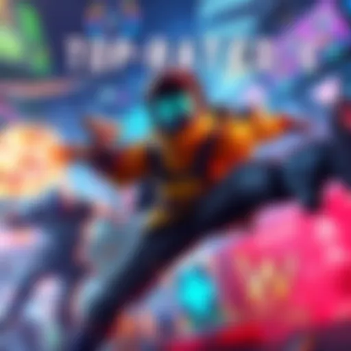 Cover art of a popular video game featuring vibrant graphics and characters ready for action