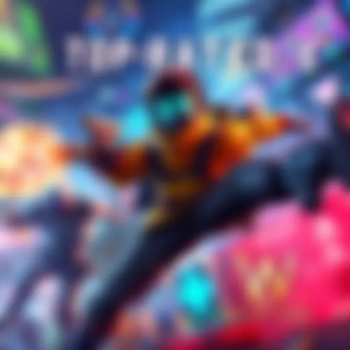Cover art of a popular video game featuring vibrant graphics and characters ready for action